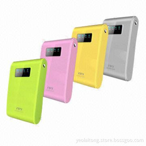 Power bank, 10,400mAh capacity
